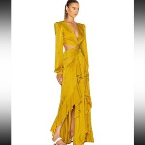 Patbo embellished bucked gown